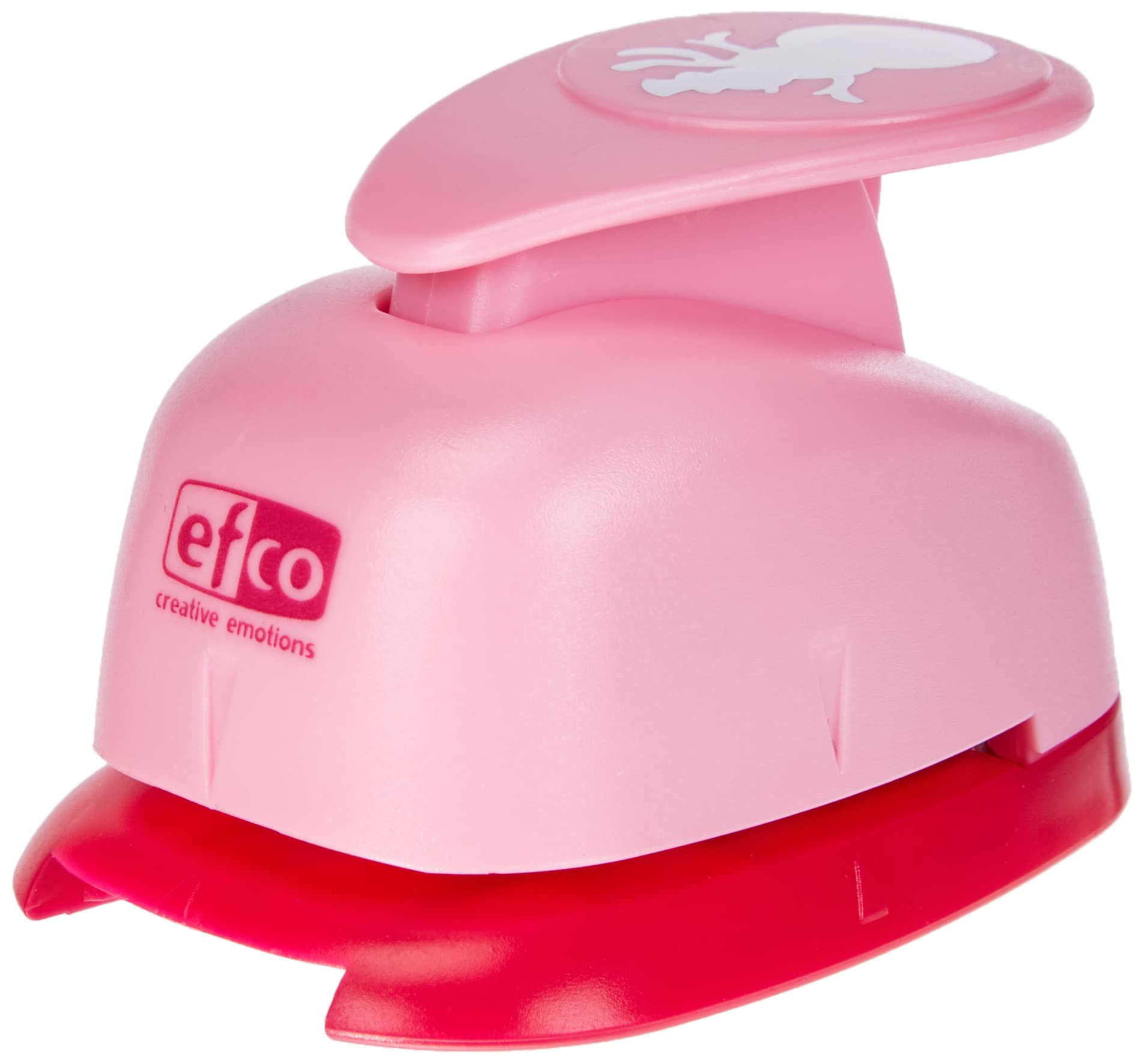 Efco 1791136 Punch M Snowman ~ 2,5 cm, Pink