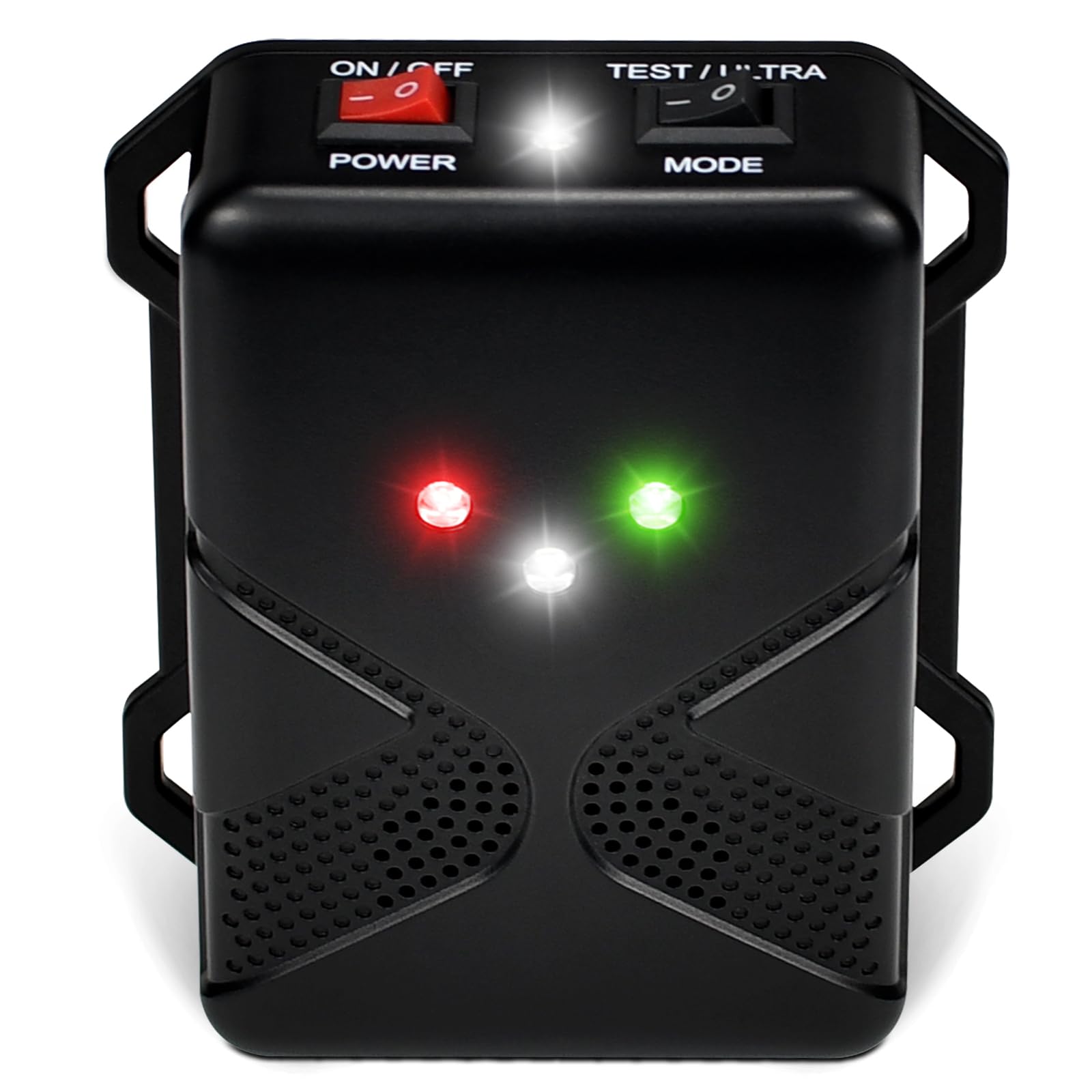 Ultrasonic Rodent Repellent for Car Engine – Battery Powered Under Hood Mouse Repeller with Flashing Strobe Light, Keeps Rats and Mice Away from Vehicle, Automobile, Truck, Garage, Attic, Barn, Shed