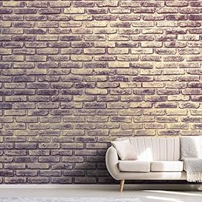 signwin Wall Mural Brick Wall Removable Self-Adhesive Wallpaper...