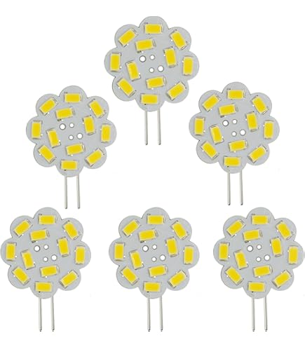 CBconcept 10 Pack, SidePin LED G4, 320 Lumens, 2 Watt (20W
