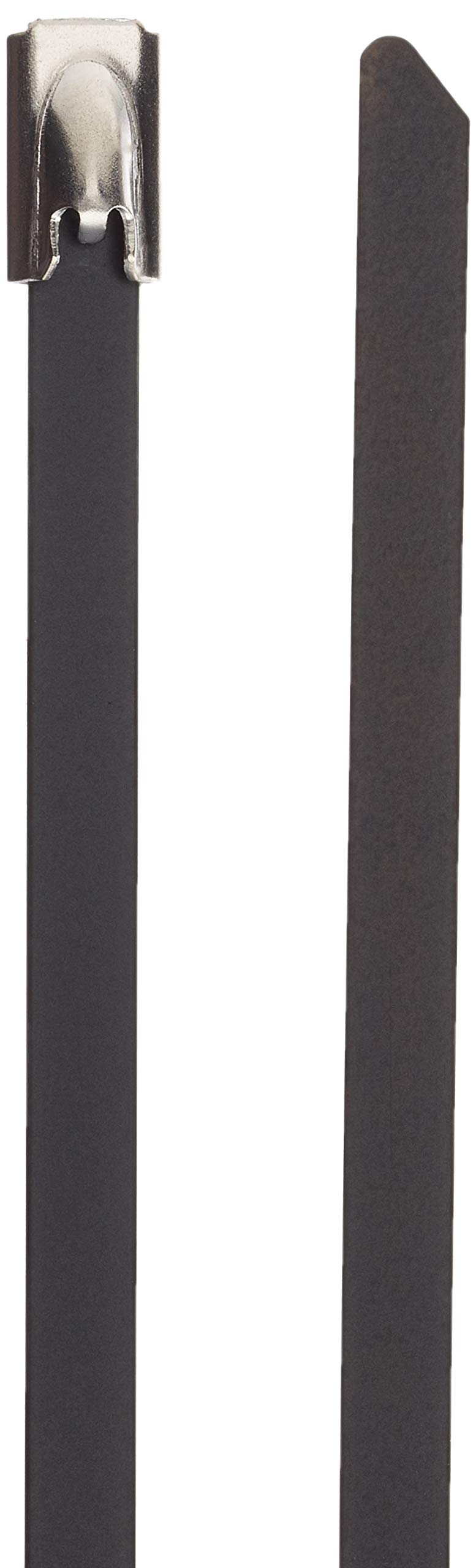 DeLock Stainless Steel Cable Ties L 300 x W 4.6 mm Black Pack of 10