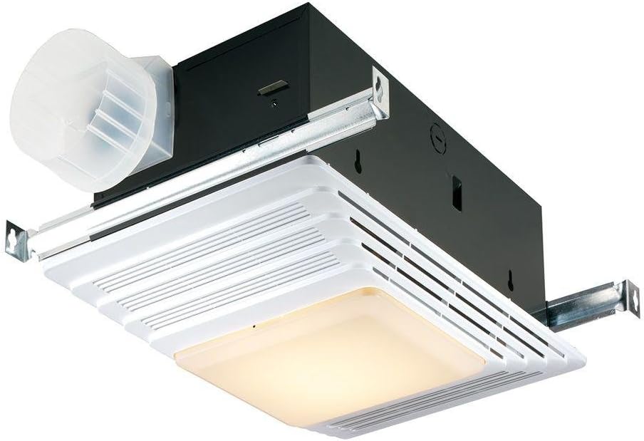 Broan-NuTone 659 Fan Heater, 4" Round, White