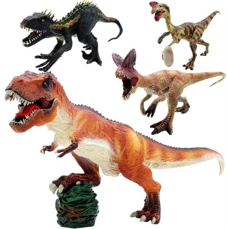 Orange Indominus Rex 4 Pcs
