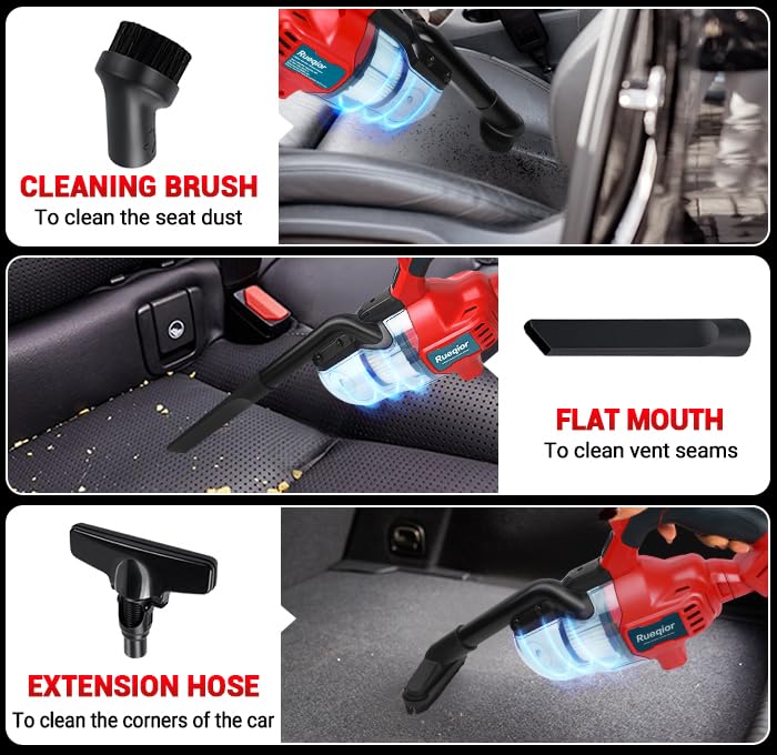 Cordless Vacuum Compatible with Milwaukee 18V Battery photo 7