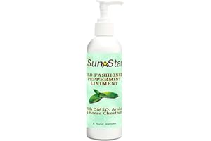 Sun Star Organics Liniment Old Fashioned Peppermint 8oz