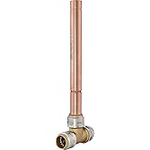 SharkBite Max 3/4 Inch Water Hammer Arrestor, Push-to-Connect Brass Plumbing Fitting, UR22632
