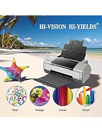 HI VISION HI YIELDS cartucho de tóner de repuesto compatible para Brother TN221 (negro), 2x negro, 1x azul verdoso, 1x amarillo, 1x magenta