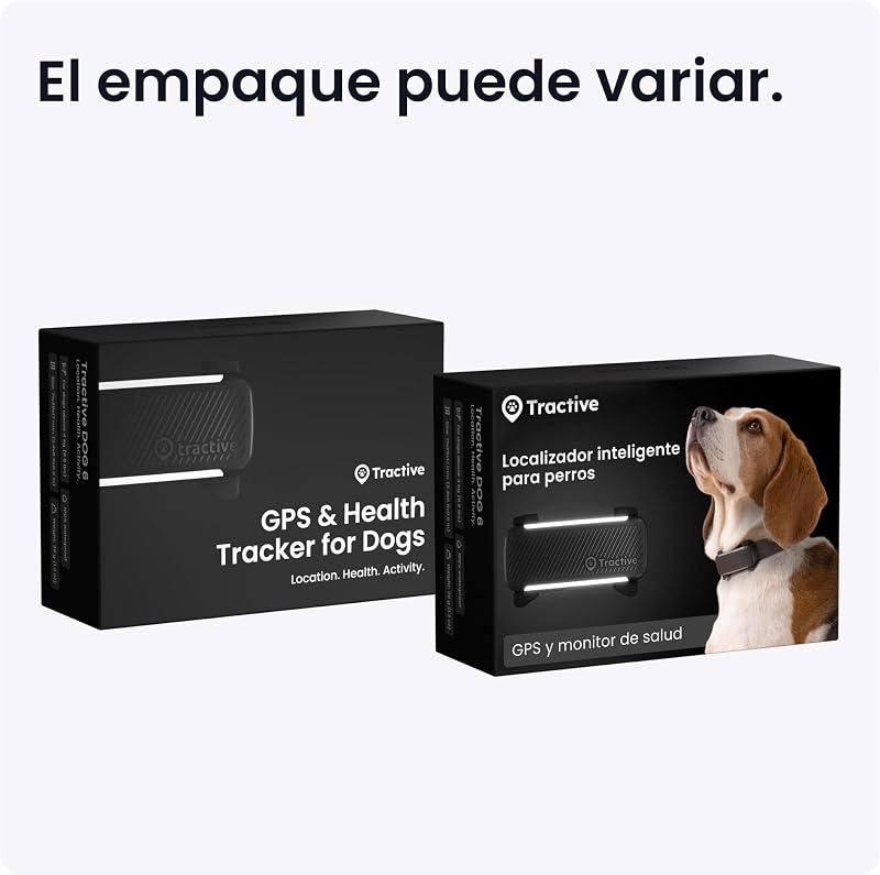 Smart Dog GPS - Pacote com capa verde-oliva | Edição 2025 | Localização GPS em Tempo Real | Alertas Anti-Fugas e Avisos de Saúde | Monitor de Sinais Vitais (Preto)