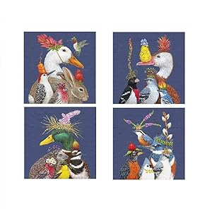 Paperproducts Design Group Chat Paper Beverage Napkins, Bundle of 4 (20ct) Packages