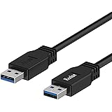 USB Cable, Rankie 10 Feet USB 3.0 Type A Cable (Black) - R1360A
