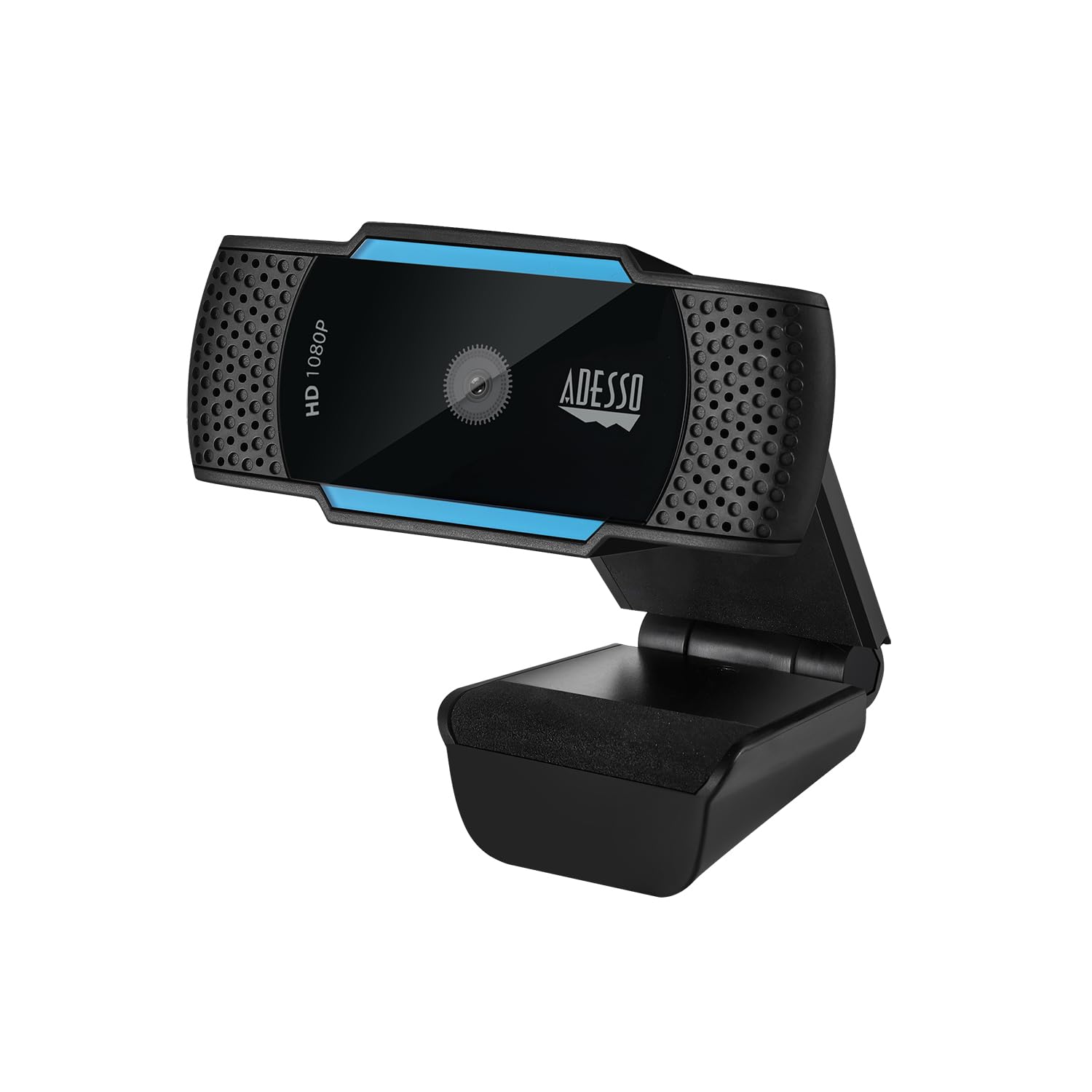 Photo 1 of Adesso Cybertrack H5 1080p Hd USB Autofocus Webcam with Microphone, 1920 Pixels X 1080 Pixels, 2.1 Mpixels, Black