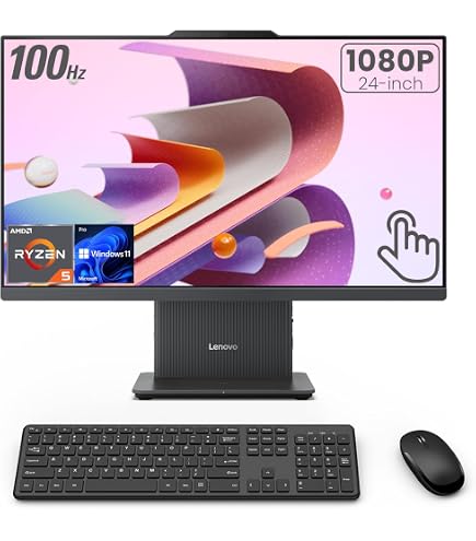 Amazon.com: Lenovo IdeaCentre 24” FHD AIO Desktop, 100Hz