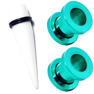 1 Pieza Acrílico Dilatador Dilataciones + 2 Piezas Acero ...