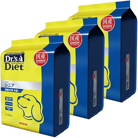 Amazon Co Jp ドクターズダイエット 犬用 シニア 3 8kg 3袋 ケース販売 ペット用品 Amazon Co Jp ドクターズダイエット 犬用 シニア 3 8kg 3袋 ケース販売 ペット用品