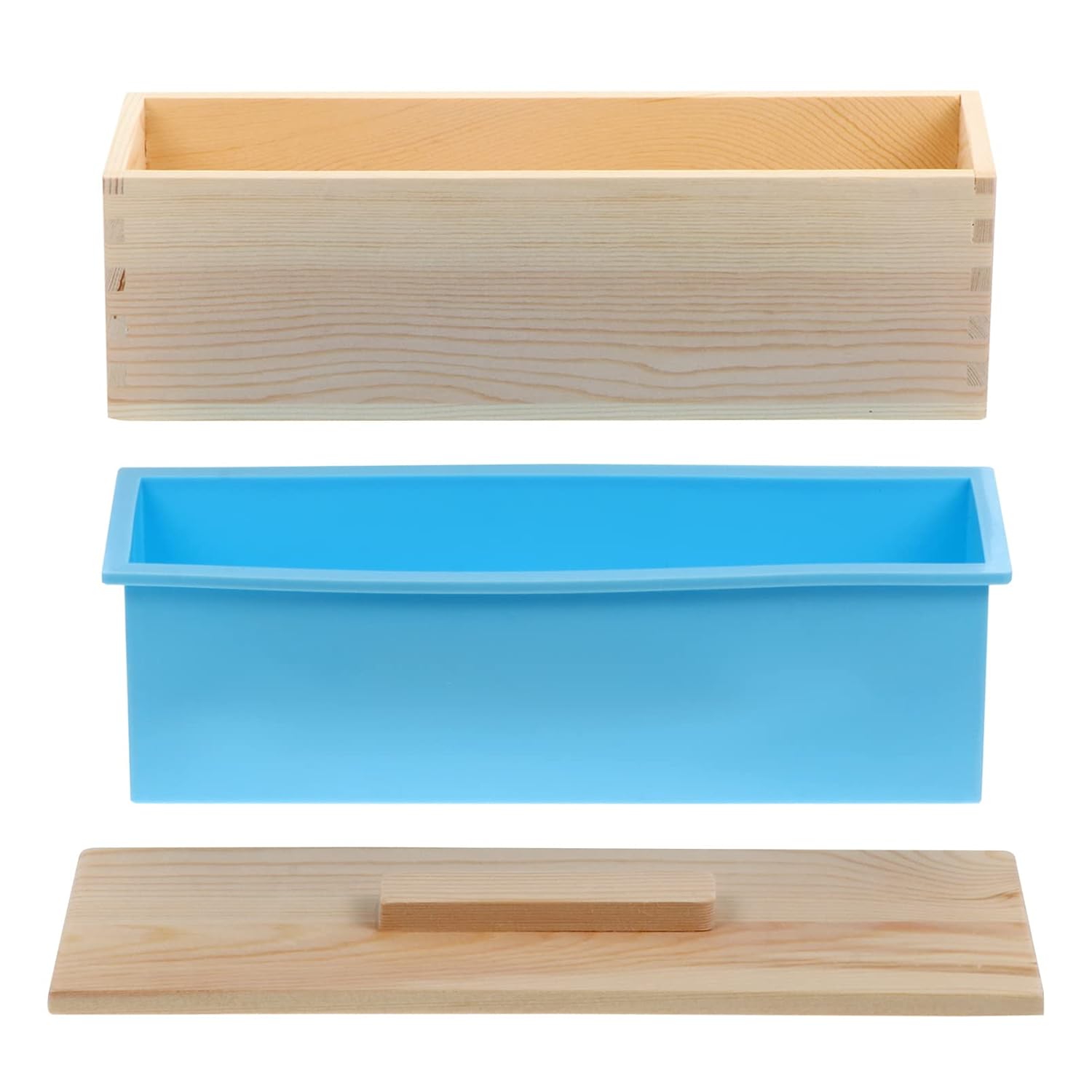 Buy ARTIBETTER Silicone Soap Box Molds with Lid Multi Functional Soap