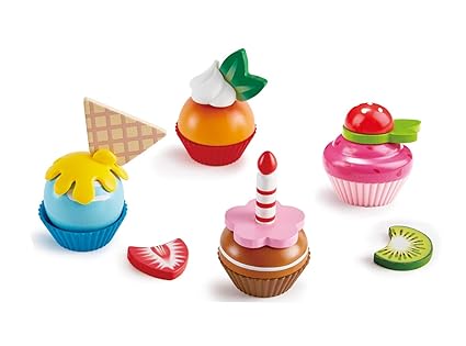 Hape E3157 - Cupcakes, Küchenspielzeug