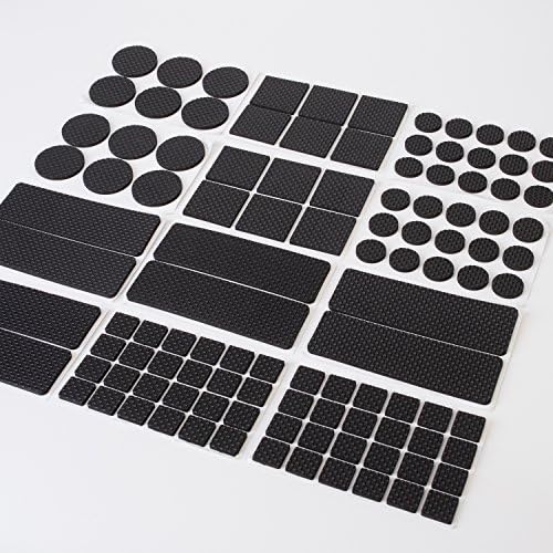 Sobike Anti-scratch Furniture Leg Pads Self-Stick Easy Use Waterproof Anti-mould Multiple Size Round Square Rectangular Pads Small Large for Chair legs