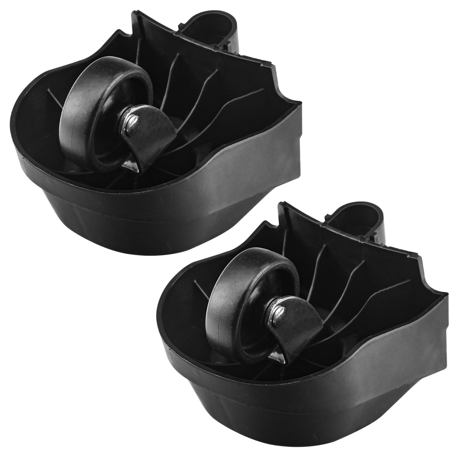 Photo 1 of 12388 Foot Caster & 12293 Caster Wheel Kit for Ridgid 6 & 16 Gal Wet/Dry Vacuum, Used for Plate-Casters (2)