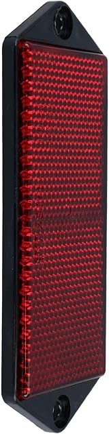 AB Tools Red Large Rectangular Rear Reflector 126x51x7mm Pack of 10 TR073 view 5