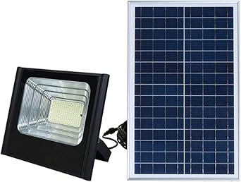 Solar Foco Proyector LED, Exterior Luces Solares de Seguridad con ...