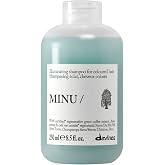 Davines MINU/Shampoo, Protective &amp; Illuminating Cleanser for Color Treated Hair - Preserves Vibrancy &amp; Shine with Green Coffee - Gentle Formula Keeps Color Bright &amp; Soft