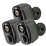 Rraycom 3PC 2K Battery Powered Camera for Home