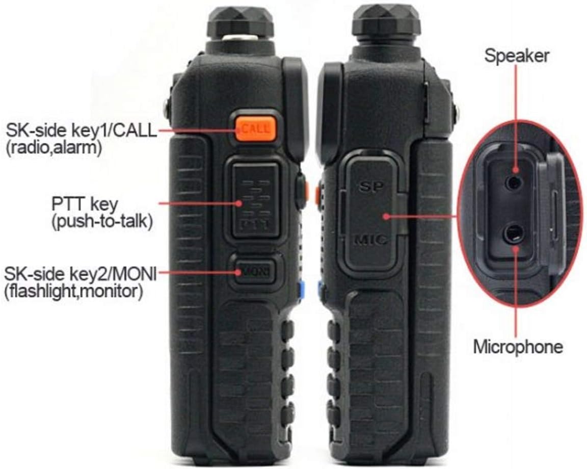 BaoFeng UV-5R Dual Band Two Way Radio (Black)