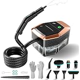 Steam Cleaner for Home &amp; Car, 3-Level Adjustable Steamer for Cleaning with Temp Display,15s Fast Heat,1.8L Large Tank, 4Bar Powerful Steam for Grout,Grease,Tile,Couch,Toilet, Car Detailing,Windows
