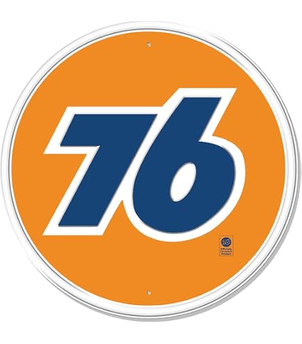 Amazon.com: Nostalgic Oil & Gas Tin Metal Sign : Union 76 Gasoline