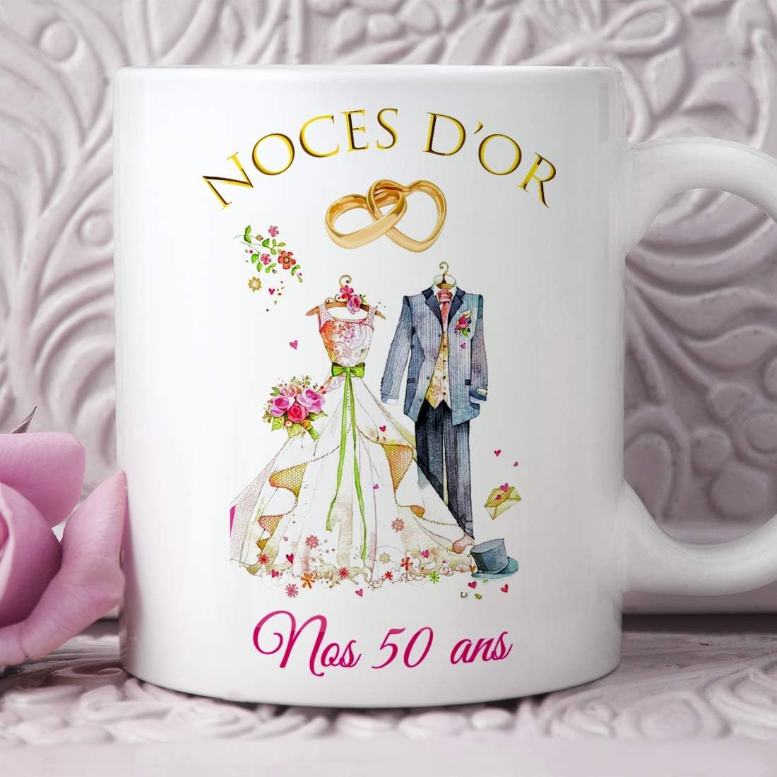 Tasse Mug Cadeau Anniversaire 50 Ans De Mariage Noce Dor Original Amour Couple Romantique Tasses Mugs Et Soucoupes Mugs Et Tasses A Cafe Lawawarenesssociety In
