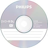 Philips 10x DVD+R DL 8.5GB 240min 8x Recordable Discs DR8S8B10F view 2