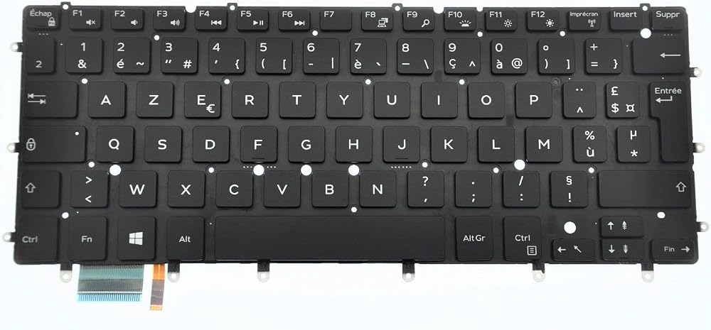 Dell Keyboard French AZERTY 81 Keys Ergonomic Wired USB