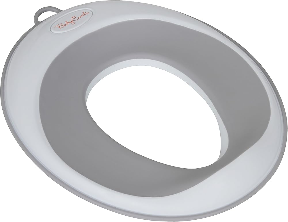 Babycurls Toilet Training Seat Non Slip Splash Guard Fits Oval/ Round