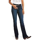 Ariat Womens R.e.a.l. High Rise Ballary Boot Cut Jean