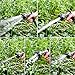 Garden Hose Nozzle Hand Sprayer Metal Construction, 8 Way Spray Pattern with Extra Washers