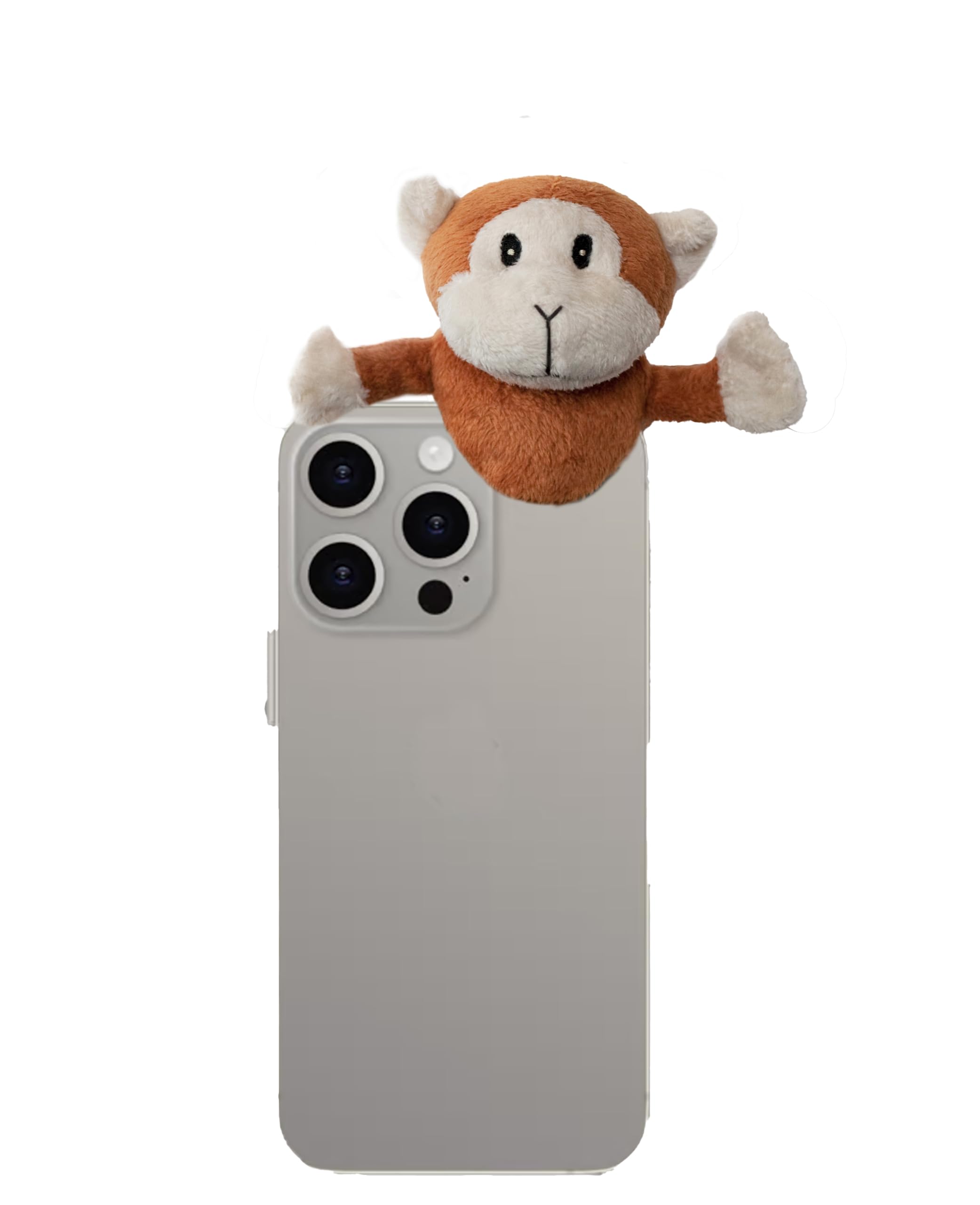 Shutter Huggers MON003 Mini Shutter Hugger for Portable Video Devices, Monkey (Brown)