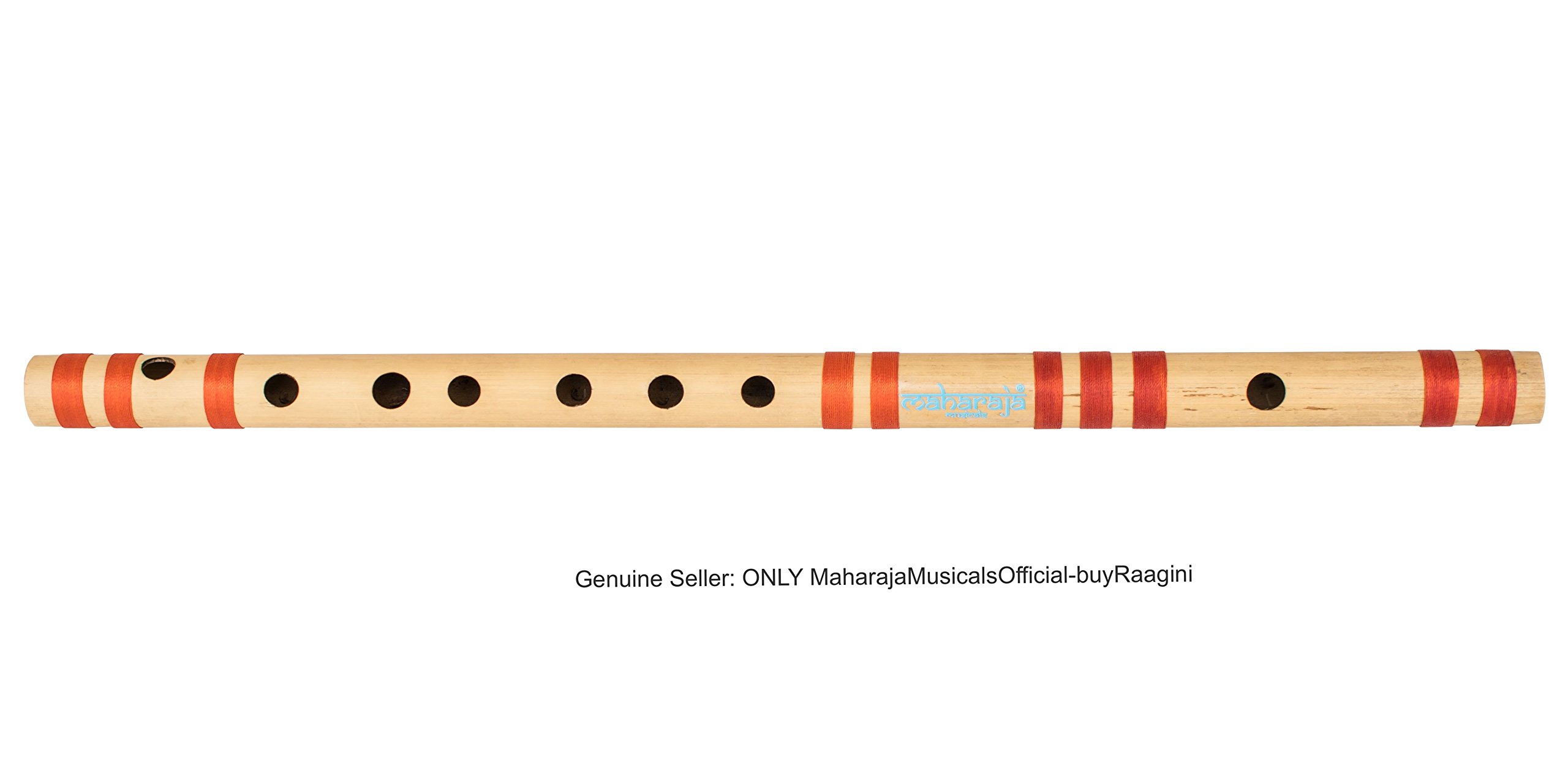 Indian Flute, Concert Quality bansuri, Maharaja Musicals, Scale C Sharp