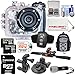 Intova HD2 Marine Grade HD Video Action Camera Camcorder with Video Light + (2x) 32GB Cards + Remote + Action Mounts + Backpack + Power Bank + LED Torch Kit