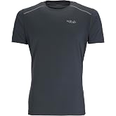 Rab Men's Force Tee | Lightweight, T-Shirt for Hiking, Climbing, &amp; Trail Running