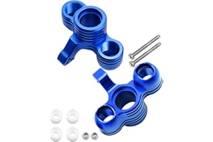 ARRCat for 1/5 KRATON 8S BLX,Outcast 8S BLX Upgrade Parts,2PCS Aluminum Front Knuckle Arms Upgrades Parts Hop-up for 1/5 Outcast/KRATON 8S BLX,Replace ARA330558,Navy Blue (Front)