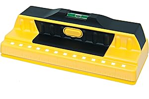 Franklin Sensors ProSensor 710+ Stud Finder with 13-Sensors, Wood & Metal Stud Detector/Wall Scanner, Built-in Bubble Level, Made in The USA