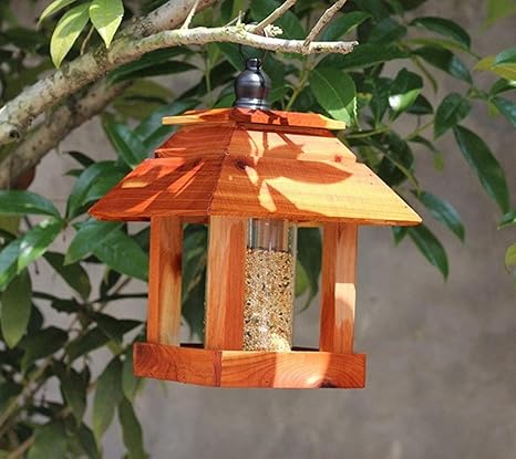 Ailihan Wild Bird Bird Feeder Bird House Outdoor Garden