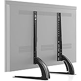 Rfiver Universal TV Stand, TV Legs Tabletop for 22 to 65 inch Plasma LCD LED Flat Screen TVs, TV Mount Holds up to 88lbs, Max