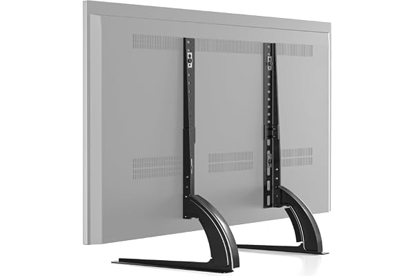Rfiver Universal TV Stand, TV Legs Tabletop for 22 to 65 inch Plasma LCD LED Flat Screen TVs, TV Mount Holds up to 88lbs, Max