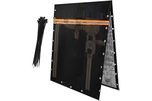 EMSIOK Outdoor Backflow Preventer Cover Insulated Pouch Black Backflow Pipe Cover Sprinkler Backflow Insulation Cover Irrigation Backflow Valve Cover for Outside Winter Pipe Freeze Protection, 24"W x 30"H