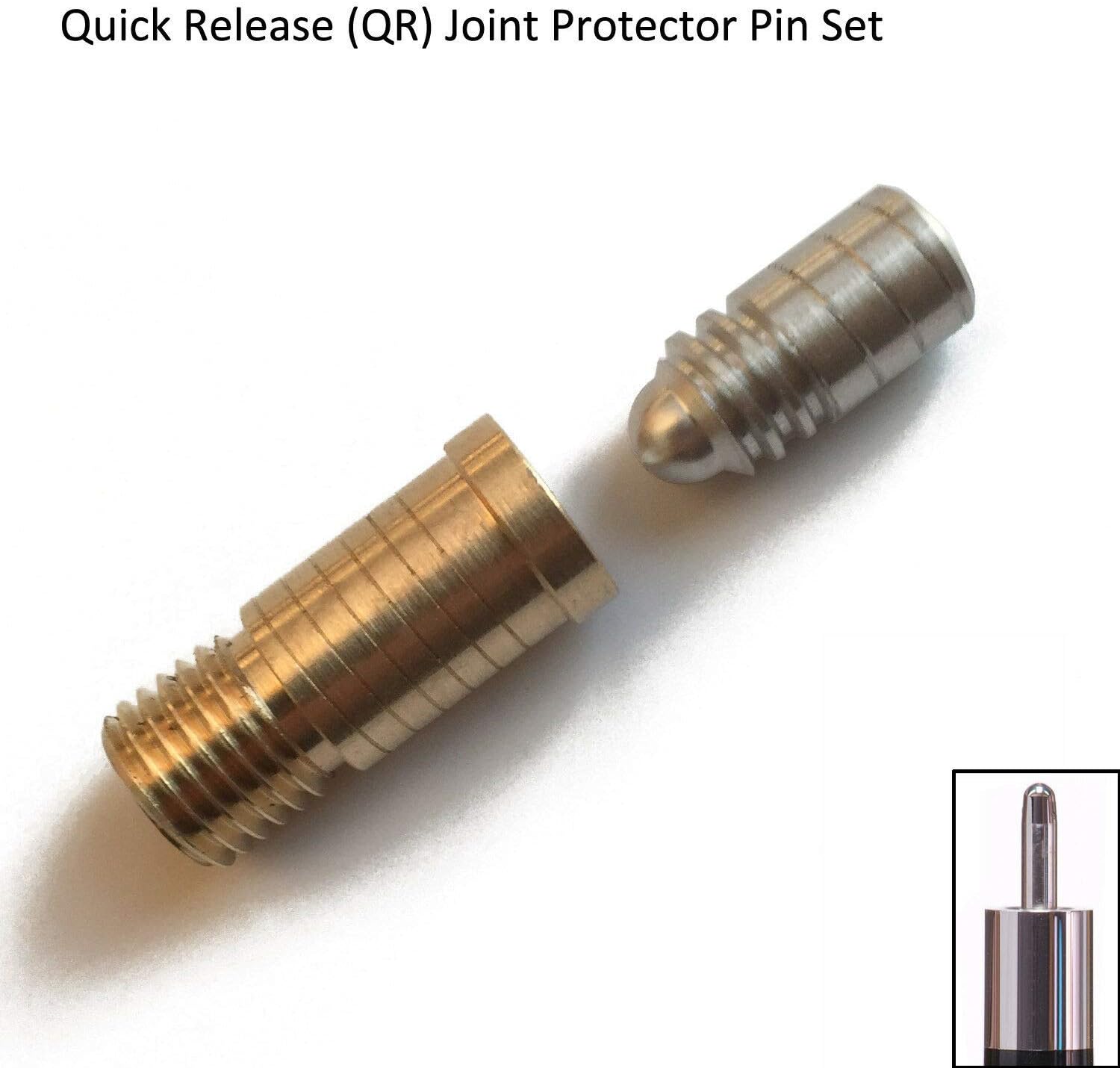 Quick Release (QR) Pool Cue Joint Protector Stainless