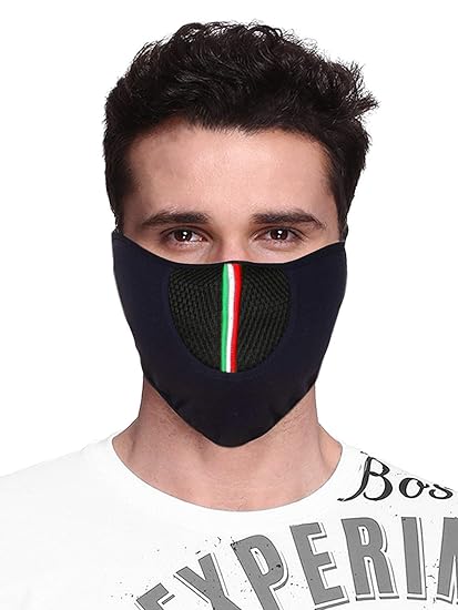 acceptive s fashions bike riding and cycling anti pollution dust sun protection half ninja face cover mask blue amazon in car motorbike acceptive s fashions bike riding and cycling anti pollution dust sun protection half ninja face cover mask blue