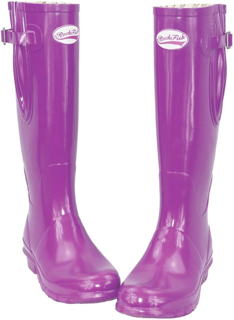 Rockfish Gloss Original Tall Adjustable Wellingtons