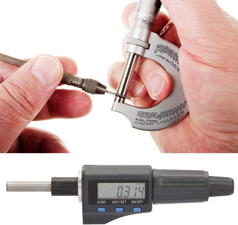 Micrometer Head, 0.001mm Digital Micrometer Head 025mm Electronic