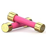 TECHNOAGE 3LB Dumbbells Set of 2, Weights Dumbbells